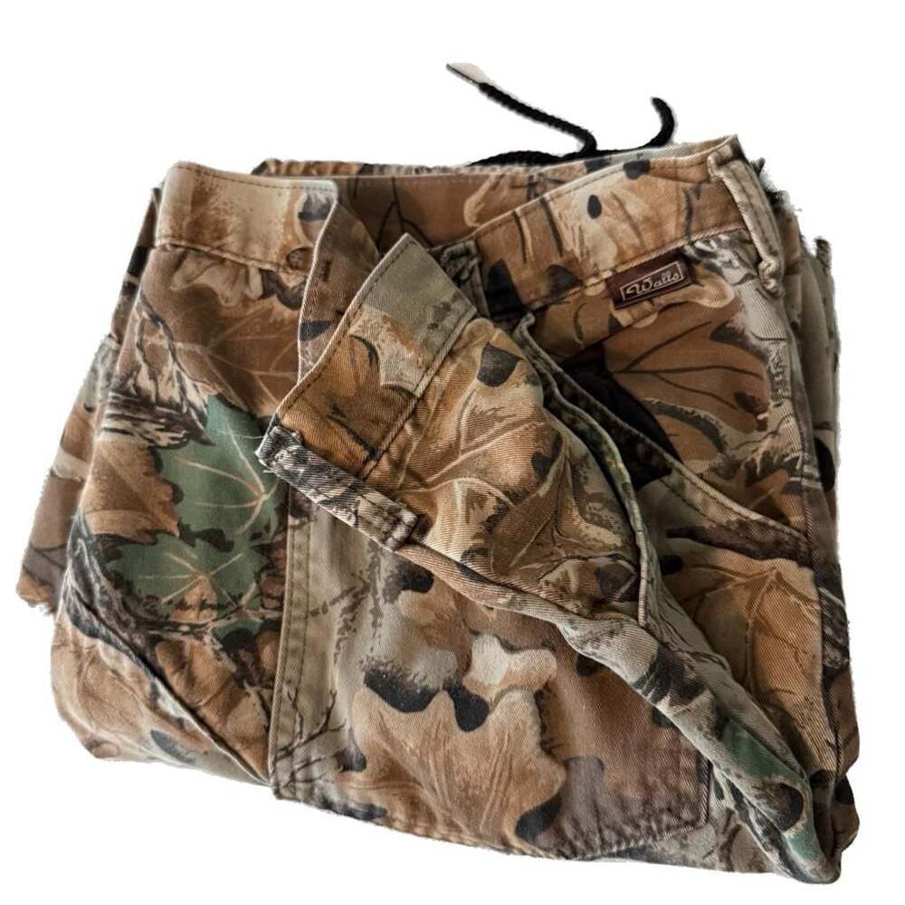 Vintage Walls Advantage Camo Cargo Hunting Pants XL Regular USA Made